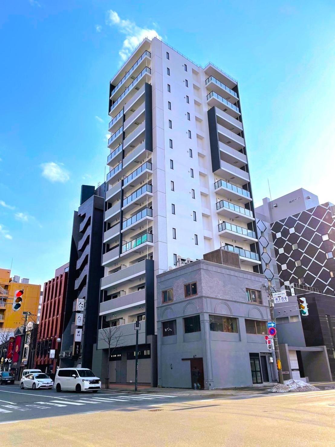 123 札幌中心部 すすきの駅より徒歩5分 ロケーション最高 Apartment Exterior photo